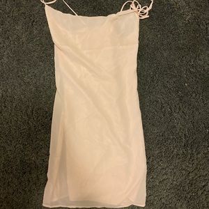 Forever 21 Blush Pink Strappy Dress